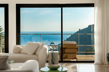 Superbe villa Eze vue mer dans un domaine sécurisé - 2