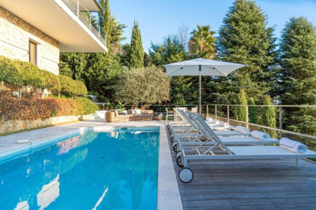 Superbe villa Eze vue mer dans un domaine sécurisé - 1