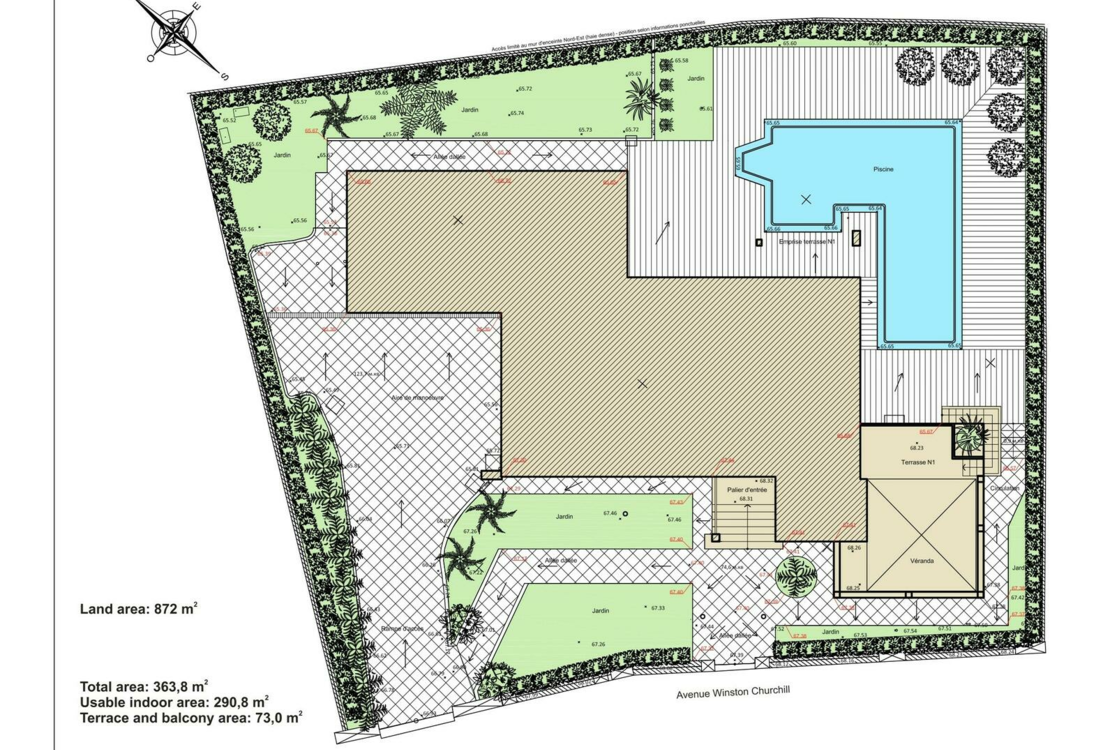 ROQUEBRUNE-CAP-MARTIN I NUOVA VILLA I 5 CAMERE