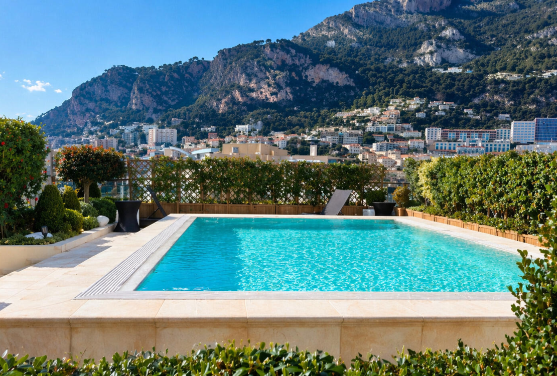 Appartement exceptionnel de 5 chambres avec piscine privée – Fontvieille, Monaco